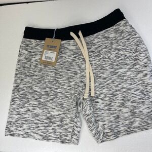 Chubbies Lounge Wear Shorts‎ Mens Small Gray White Heathered Drawstring Casual